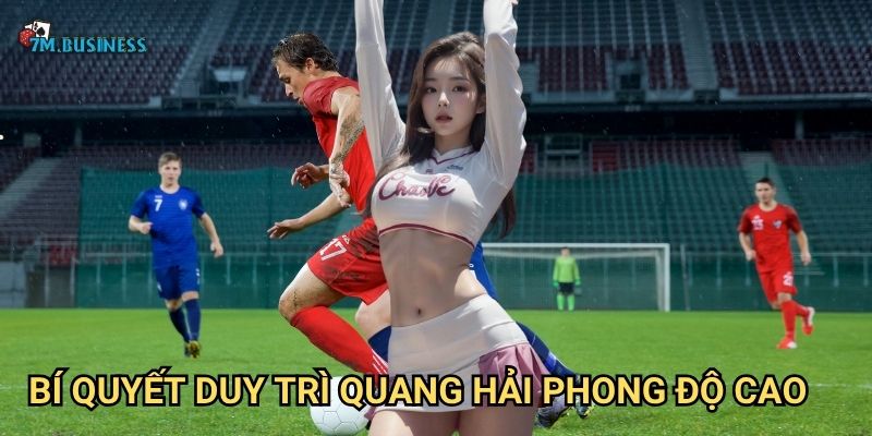Bí quyết duy trì Quang Hải phong độ cao