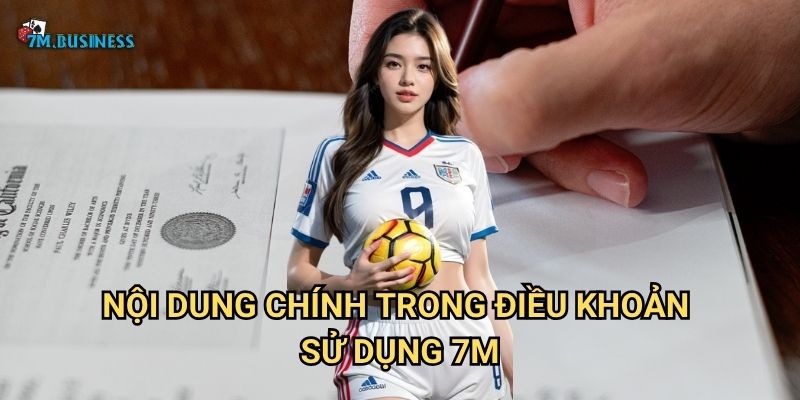 Nội dung chính trong điều khoản sử dụng 7m